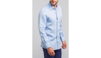 Camicia Lino Azzurro