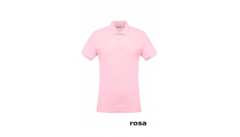 Polo Cotone rosa piquet