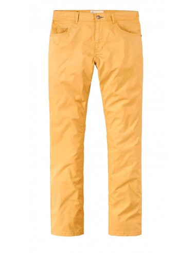 Pantalone in cotone 5 tasche Jeans Giallo mod Treviglio