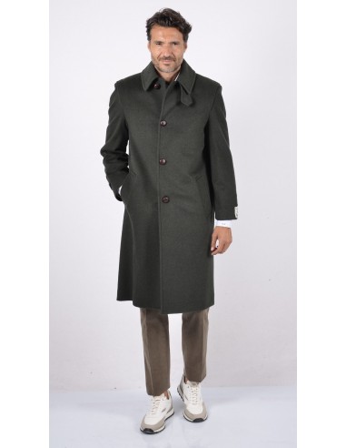 Cappotto in lana Loden Verde cappotto originale A / I