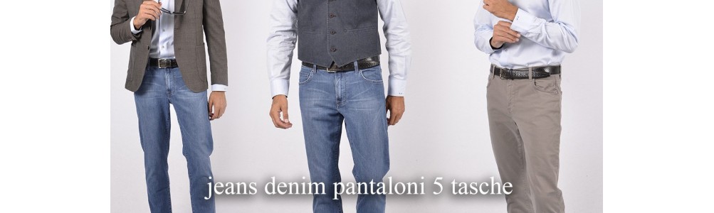 Jeans Denim e 5 tasche